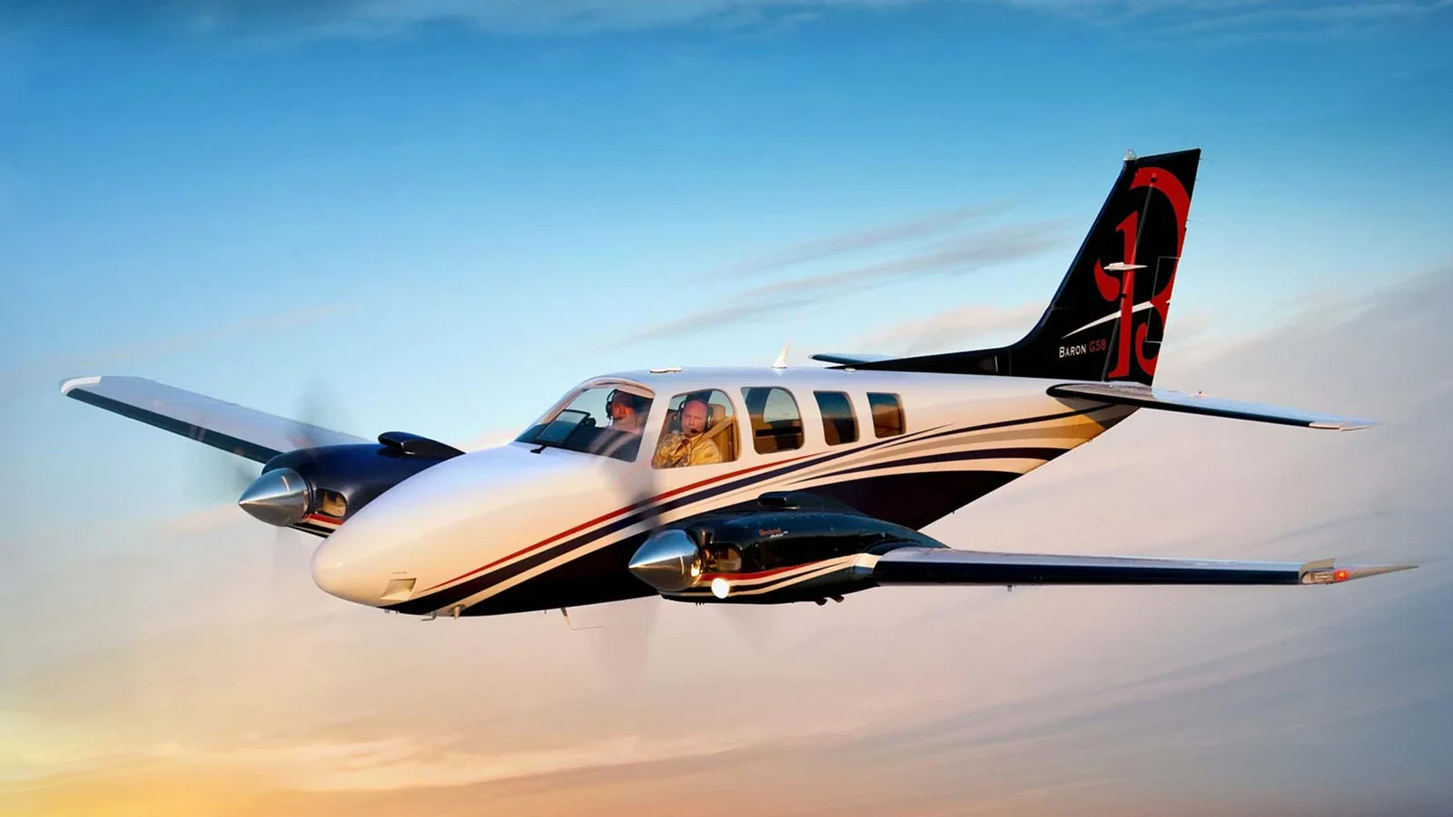Beech Baron 58 exterior