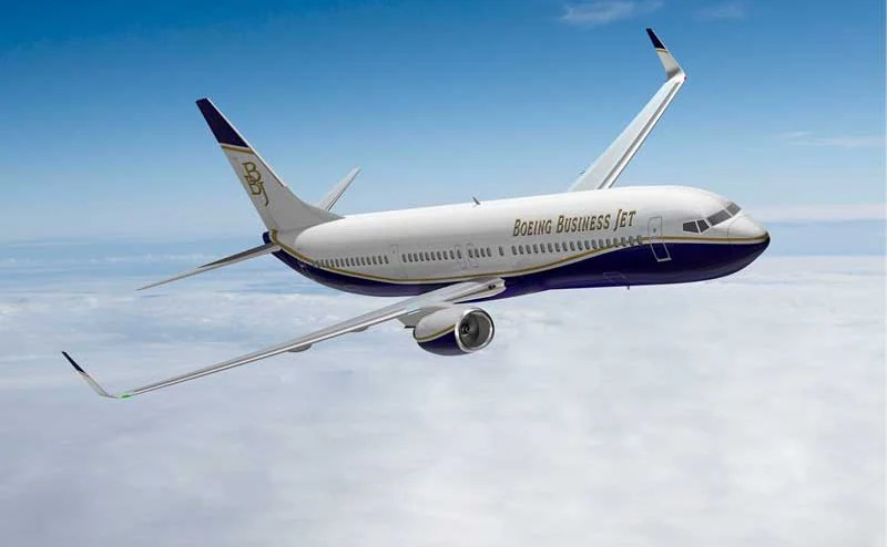Boeing Business Jet exterior