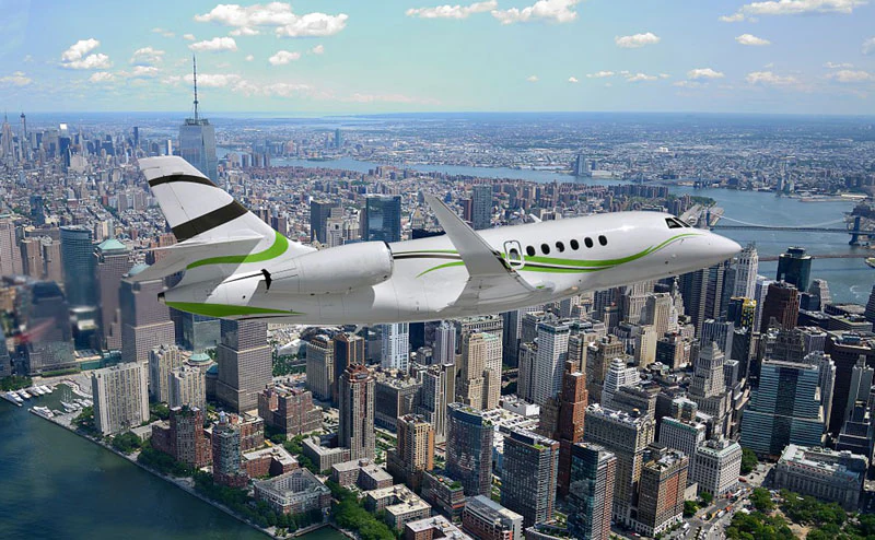 Falcon 2000S exterior