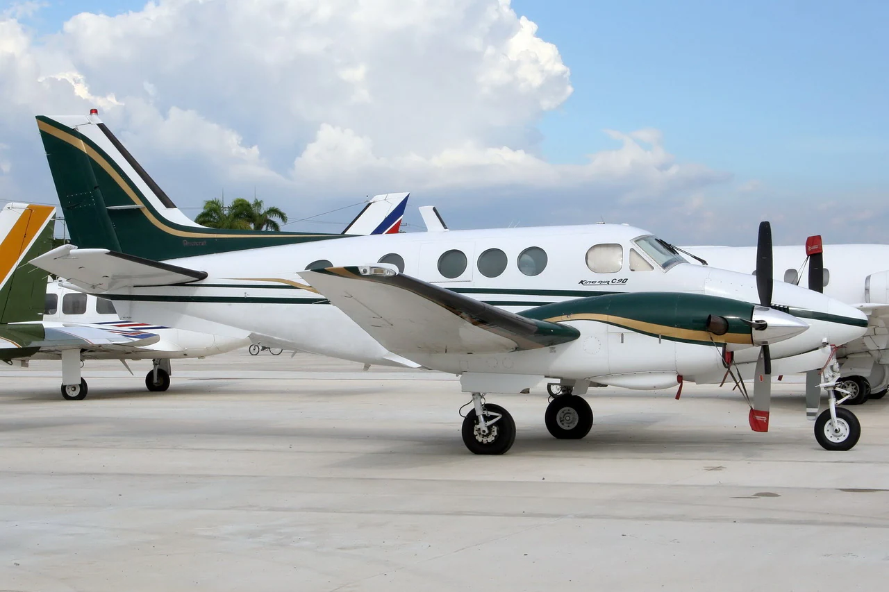 King Air C90 exterior